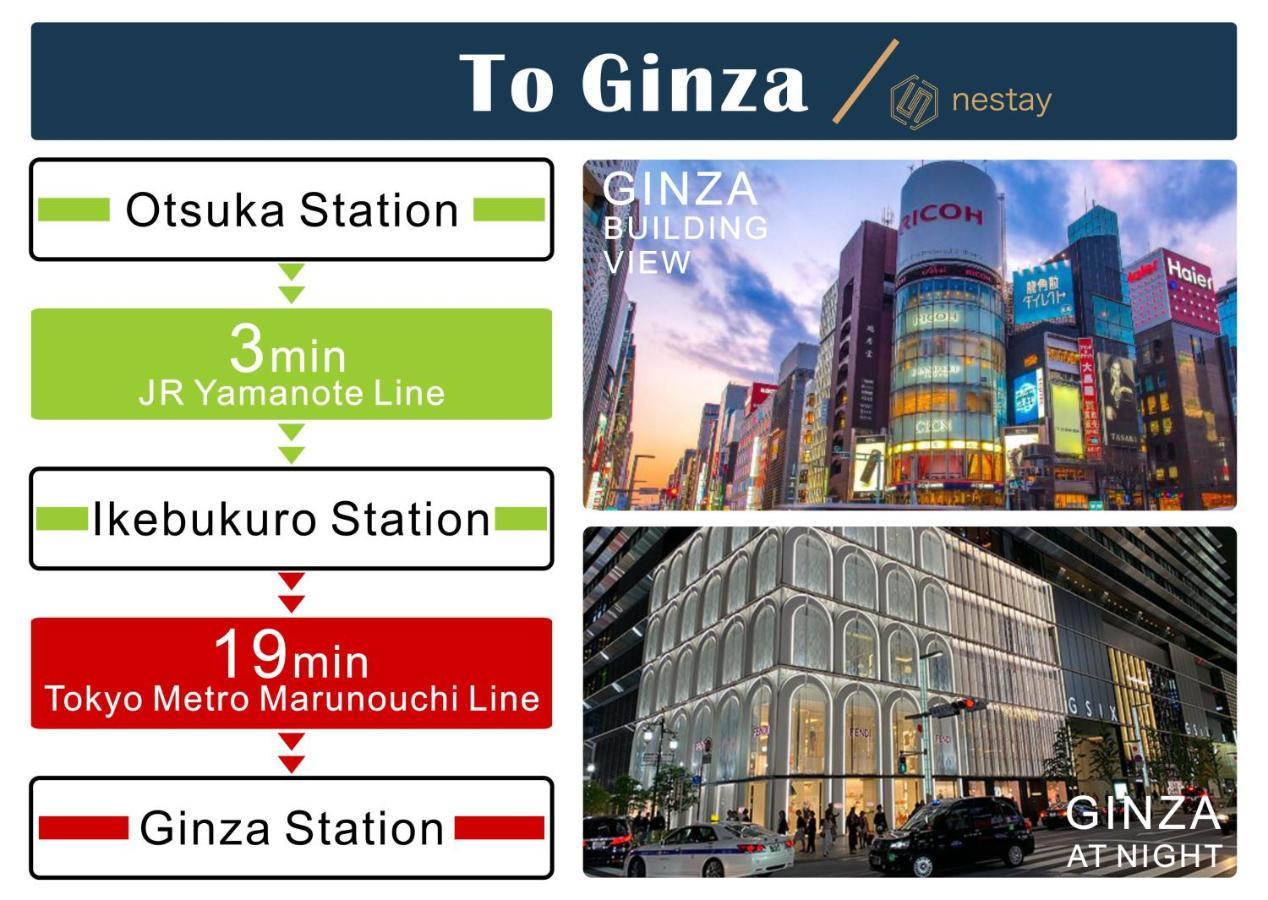 Nestay Villa Tokyo Otsuka Buitenkant foto